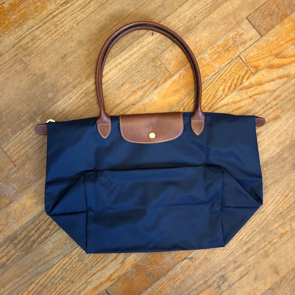 Navy Blue Longchamp Bag (large)